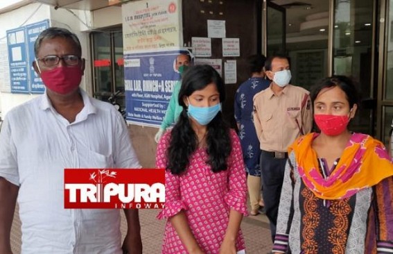 BJP's hooliganism continues amidst curfew: CPI-M leader's Family was assaulted for distributing food items among COVID positive families; looted gold chain and mobile phone from ladies BJP's hooliganism continues amidst curfew: CPI-M leader's Family was assaulted for distributing food items among COVID positive families; looted gold chain and mobile phone from ladies
